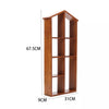 Vintage 10 Grids / House Shape Floating Wall Shelf Wooden Storage Display Rack