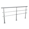Outdoor Hand Rail Stainless Steel Balustrade Step Stair Handrail Cross Bar Porch