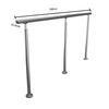 Round Brushed Stainless Steel Rail Balustrade Stair Step Handrail Angle Mobility