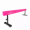 UK 8ft Solid Gymnastics Balance Gym Beam 'WITH ADJUSTABLE HEIGHT LEGS'