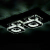 LED Ceiling Light Crystal Droplet Pendant Lamp Chandelier Bedroom Living Room