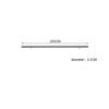 Handrail Stair Safety Rail Stainless Steel Wall Mounted Railing Brushed Banister