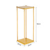 Wedding Column Stand Geometric Metal Flower Rack Table Plant Vase Holder Decor