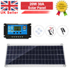 25W Power Panel Kit Battery Charger Controller For Car Van Caravan Boat