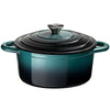 ProChef 26 cm Enameled Cast Iron Casserole Dish with Lid Round Slow Cooking Pot