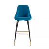 VELVET BAR STOOLS BUTTON BACK BAR STOOLS BREAKFAST BAR STOOL SET OF 2 OR 1CHAIR