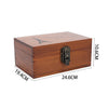 Vintage Wooden Small Cabinet Storage Box Desktop Organizer Unit Display Shelving
