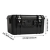 Waterproof Travel Flight Hard Carry Case Foam Camera Storage Box Protective uk
