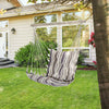 Garden Hammock Chair Patio Swing Seat for Outdoor Porch Yard Deck, Refurbished