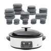 Massage Stone Heater Digital Hot Stone Massage Therapy Natural Basalt Stones Set