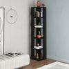 Nati Corner Bookcase – 5-Tier Freestanding Shelf Unit, 161cm High, 11 Colours