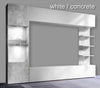 TV Wall Unit 250cm LED Cabinet Set Modern Living Room Storage