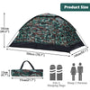 2-3 Person Portable Camping Tent Sunproof Waterproof Outdoor Hiking Backpack