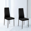KITCHEN 2-4 SEATS DINING ROOM CHROME GLASS ROUND DINNER TABLE AND 2 CHAIRS SET