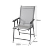 Outdoor Garden Dining Table Chairs Seat Patio Furniture Set with Parasol Hole UK