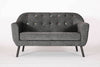 Sofa Modern Scandinavian Bucket Tub Chair Seat Modern Armchair Fabric 2 3 Seater