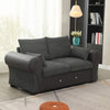 Luxury 2, 3 Seater Linen Fabric Couch Sofa Corner Chaise Settee Living Room Set
