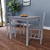 Solid Wooden Dining Table and 2 4 Chairs Set Home Kitchen Furniture