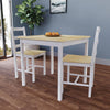 Solid Wooden Dining Table and 2 4 Chairs Set Home Kitchen Furniture