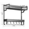 Bathroom Rack Wall Mount Storage Shelf Shower Caddy Organiser Towel Rail Holder
