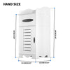 Bathroom Bedroom Cabinet Shelf Cupboard Storage Unit Free Standing Floor Wall