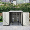 Panana Garden Storage Shed Bike Metal Pent Tool Shed House Can Put Bicycles