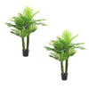 Realistic Potted Topiary Tree In/Outdoor Garden Artificial Plant Bush Foliage UK