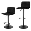 1/2/4/6x Breakfast Bar Stool w/ Backrest Gas Lift Swivel Adjustable Pub Stool