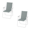 Camping Chair Folding Lightweight Picnic Garden Fishing Patio Chair with Armrest