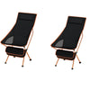 1/2x Folding Camping Chair Lightweight Portable Outdoor Fishing Chair with Bag