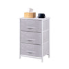 4/5/6 Fabric Beside Cabinet Storage Unit Chest of Drawers Organizer Living Room
