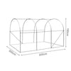 Walk In Greenhouse Heavy Duty Cover Outdoor Plant Flower Grow House w/ PE Cover