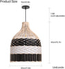 NEW Bamboo Rattan Pendant Light Handmade Weaving Lighting Ceiling Lamp Novelty