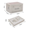 Portable Folding Camping Unit Camping Picnic Storage Box Camping Table Outdoor
