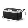 30/40/50L Fridge Portable Refrigerator Dual Zone Cooler Food Drink Car Bedroom
