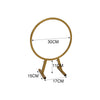Metal Circle Arch Stand Wedding Birthday Decoration Background Wrought Prop Pipe