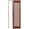 Internal Bi Folding Concertina Accordion Door PVC Sliding Divider Doors Bathroom
