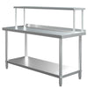 Stainless Steel Commercial Catering Table Work Bench Food Prep Kitchen Shelf UK