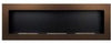 Bio Ethanol Fireplace Biofire Fire Wall Modern Stylish 1200 x 400 GLASS 5