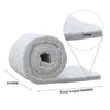 50MM Ceramic Silicate Fiber Blanket Insulation High Temperature Fireproof Mats