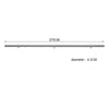 Handrail Stair Safety Rail Stainless Steel Wall Mounted Railing Brushed Banister
