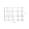 Stainless Steel BBQ Cooking Grill Wire Mesh Grid Grate Rack Outdoor Barbecue Net