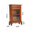 Vintage Wooden Small Cabinet Storage Box Desktop Organizer Unit Display Shelving