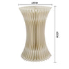 Folding Paper Cylinder Plinth Flower Pedestal Wedding Centerpiece Cake Stand DIY
