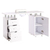 Professional Manicure Table Technician Nail Art Beauty Salon Bar Station Desk UK
