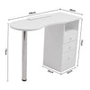 Nail Desk Professional Manicure Table Nail Tech Workstation Art Beauty Salon Bar