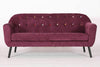 Sofa Modern Scandinavian Bucket Tub Chair Seat Modern Armchair Fabric 2 3 Seater