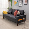 Panana Linen Fabric Sofa 1, 2 or 3 Seater Modern Couch Suite Set ottoman