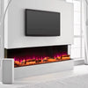 Electric Fireplace Panoramic Media Fire 40/50/60in Standing Insert LED Fireplace