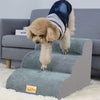Dog Stairs Pet 3/4/5 Steps For Bed Sofa Cats Ladder Ramp With Removable Cover UK